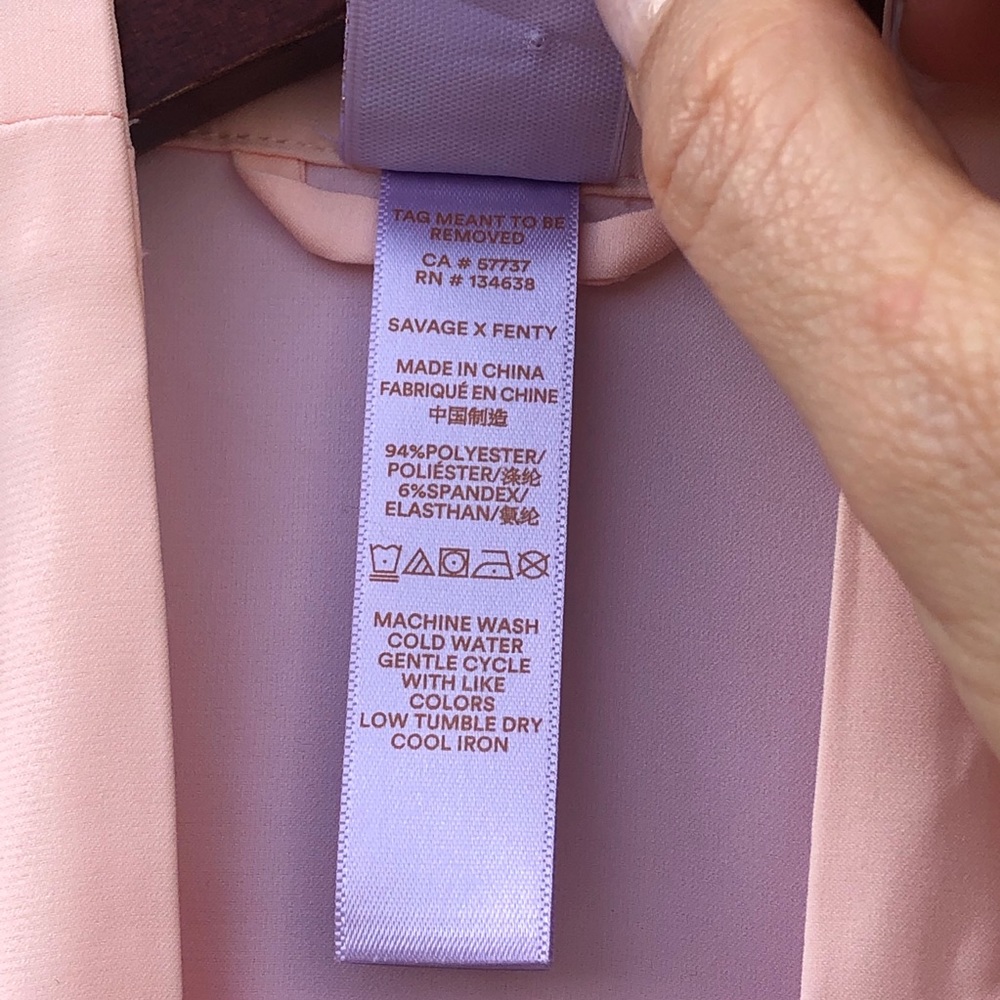 🌟Like New Savage X Fenty Maxi Robe Size XS/S - Picture 8 of 12